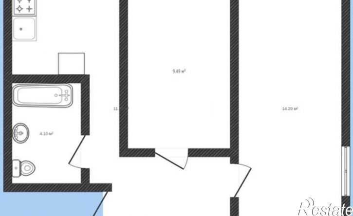 2-комн квартира улица Дзержинского, 42,  д. 42