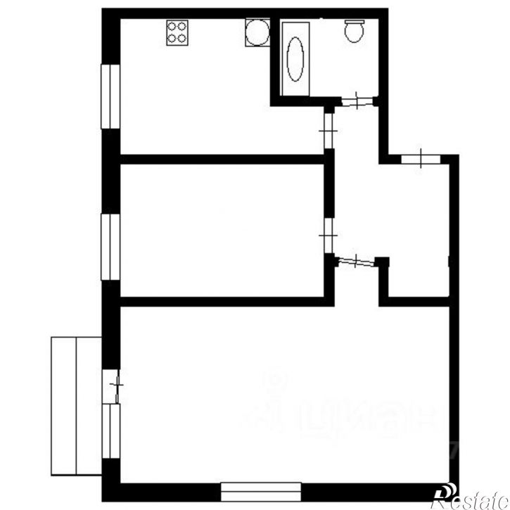 2-комн квартира улица Сабурова, 5,  д. 5