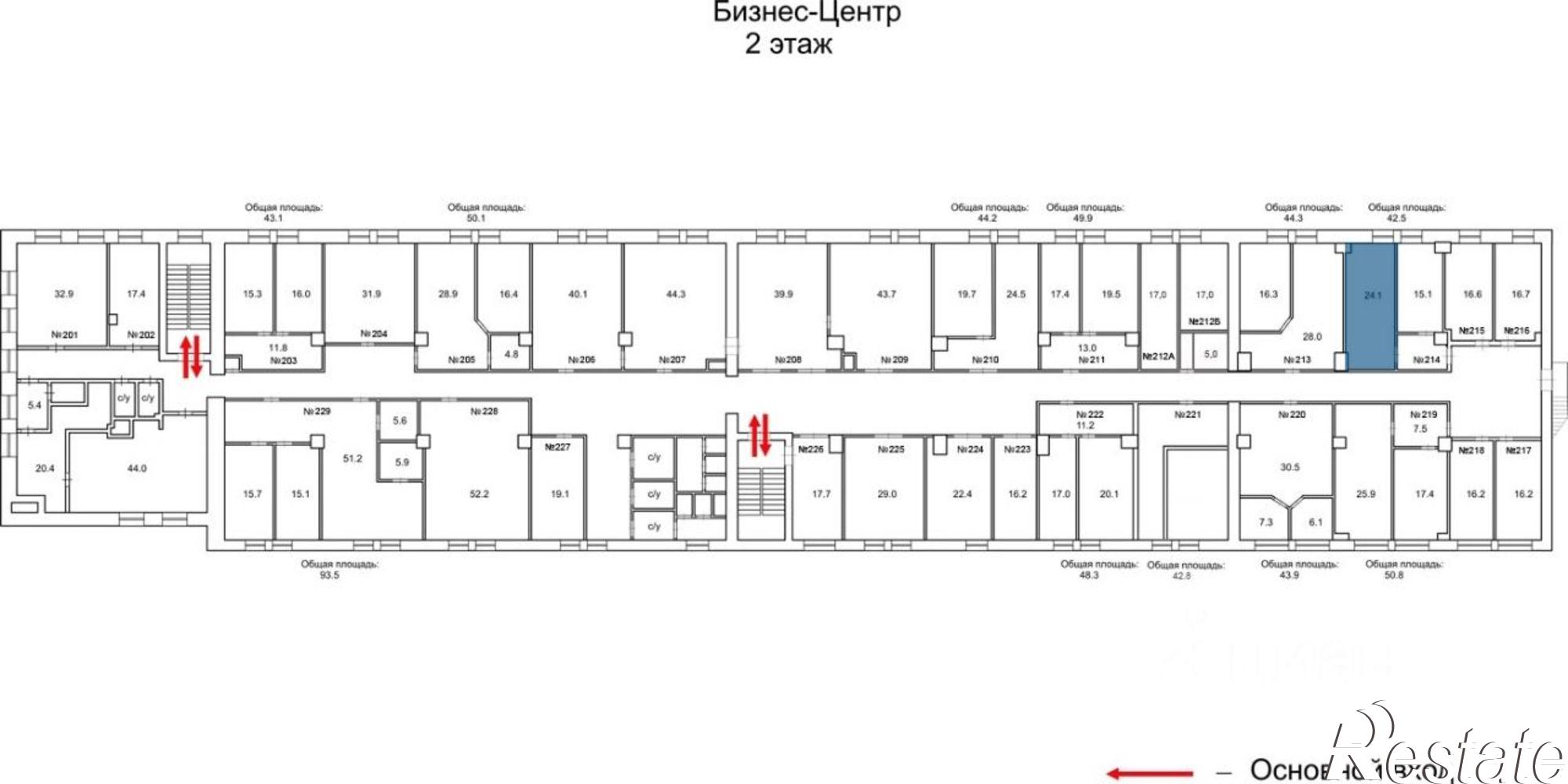 Сдать офис, помещение под офис за 73 400 рублей на улица Карла Маркса, 23А