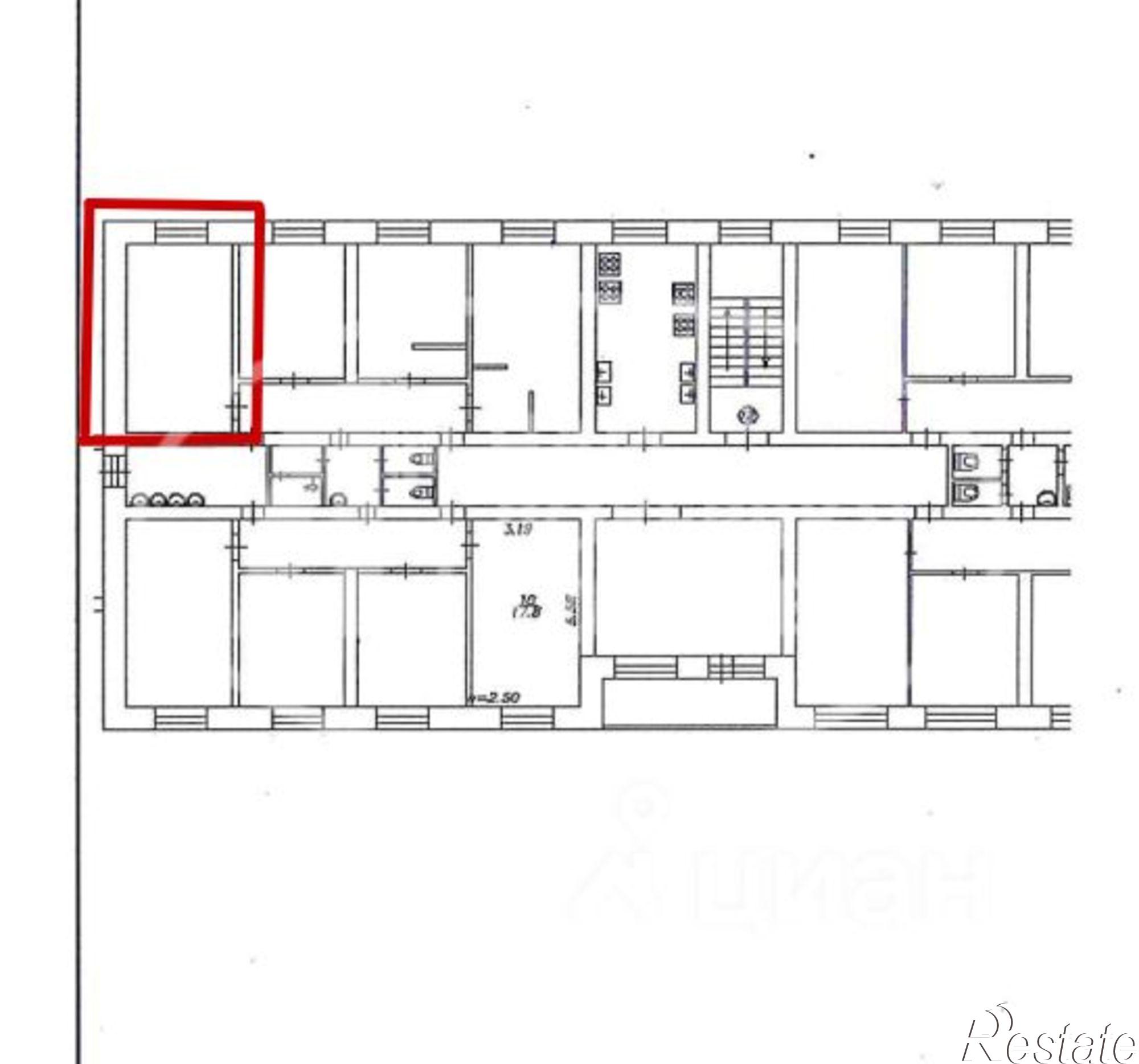 Купить комнату за 900 000 рублей на ул Луначарского, 8