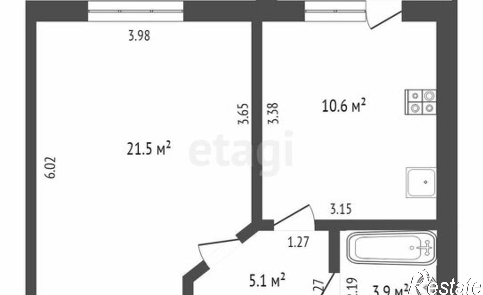 Купить квартиру за 3 800 000 рублей на Ижевск, проспект Конструктора М.Т. Калашникова, 3