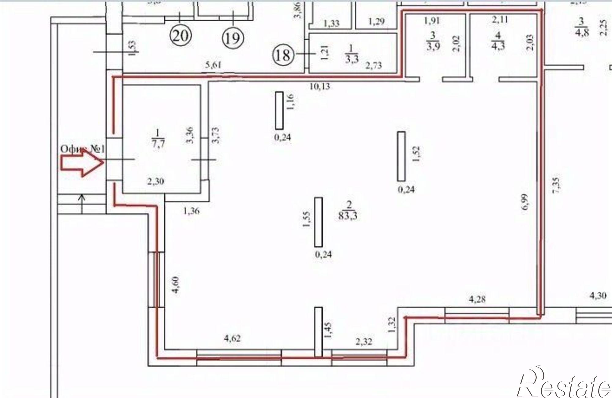 Сдать офис, помещение под офис за 69 861 рублей на Камбарская улица, 5