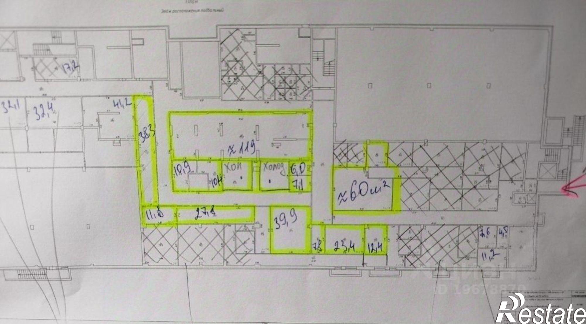 Сдать складское помещение за 24 000 рублей на ул 10 лет Октября, 17