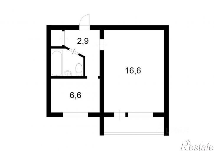 1-комн квартира улица Карла Маркса, 403,  д. 403
