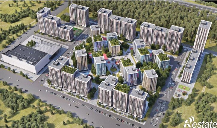 1-комн квартира в новом доме улица 40 лет Победы, 83,  д. 83