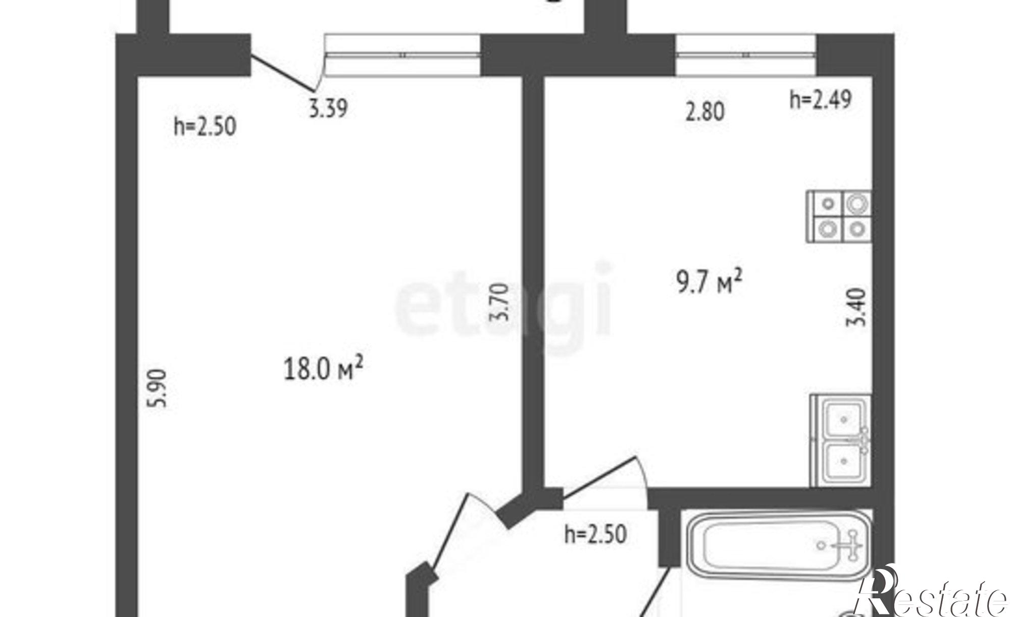 Купить квартиру за 7 300 000 рублей на Красная улица, 118 к2
