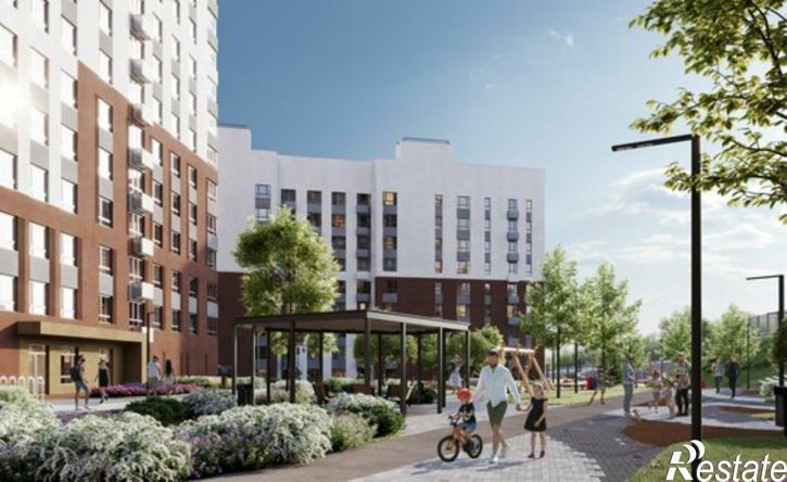 3-комн квартира в новом доме Клубная улица, 13Б,  д. 13Б