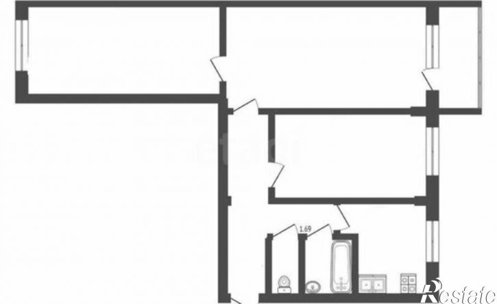 3-комн квартира Ижевск, улица Карла Маркса, 276