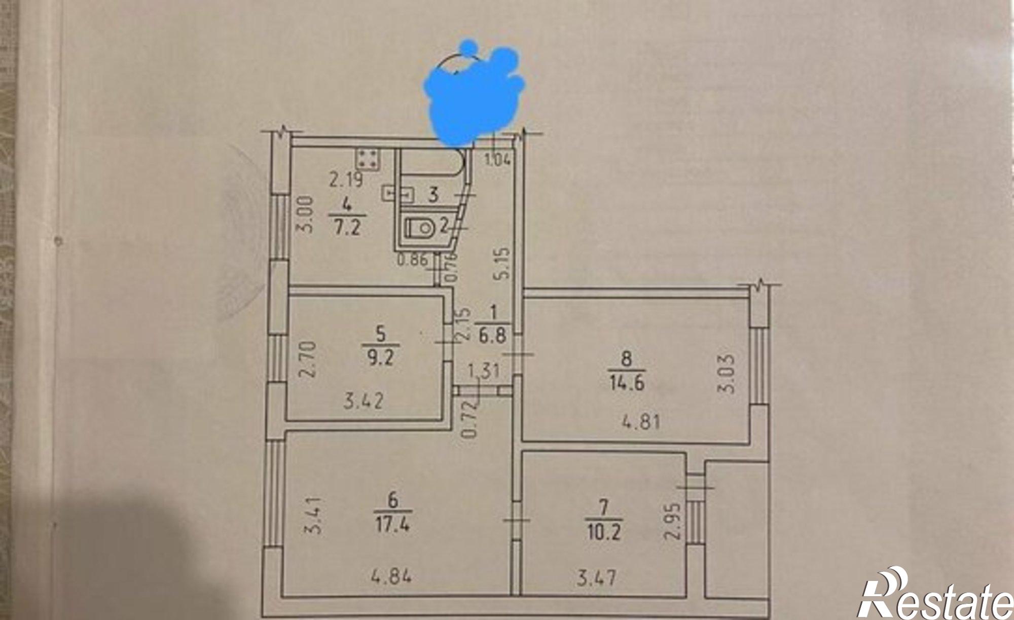 Купить квартиру за 6 690 000 рублей на Пушкинская улица, 122