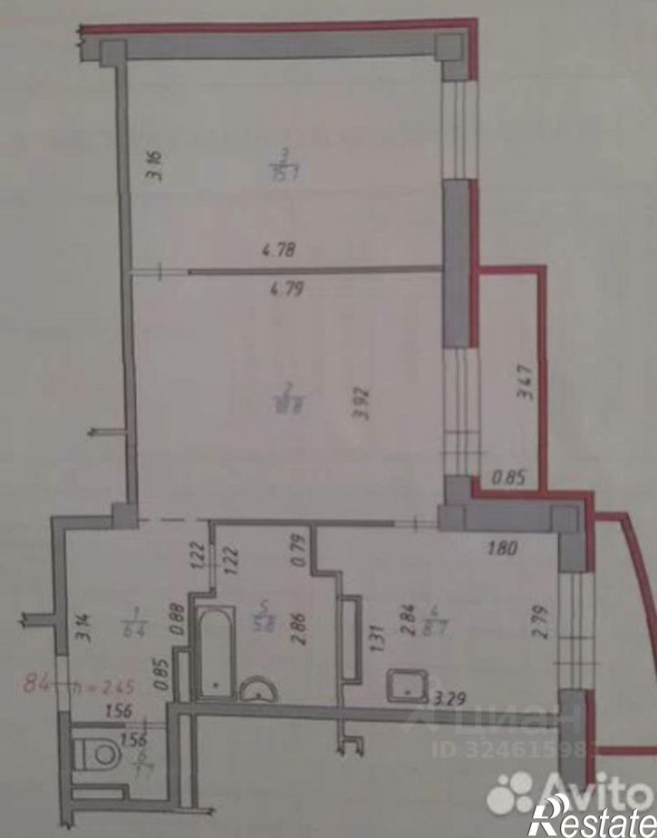 2-комн квартира Ижевск