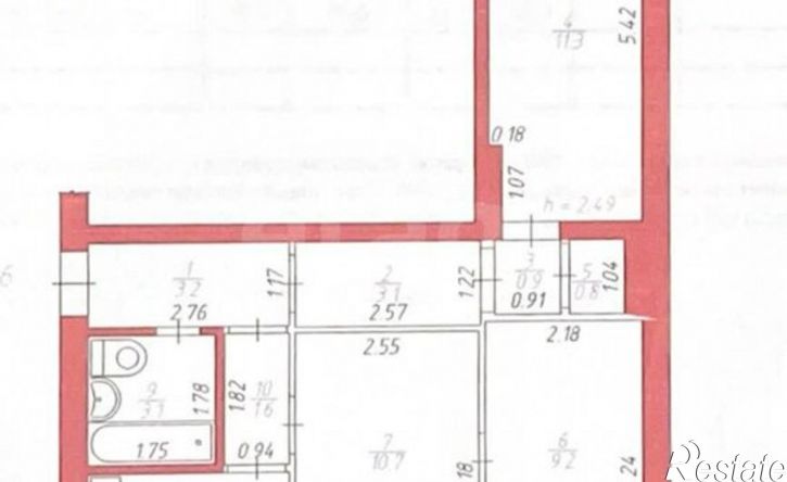 3-комн квартира 8-й Подлесный проезд, 6А,  д. 6А