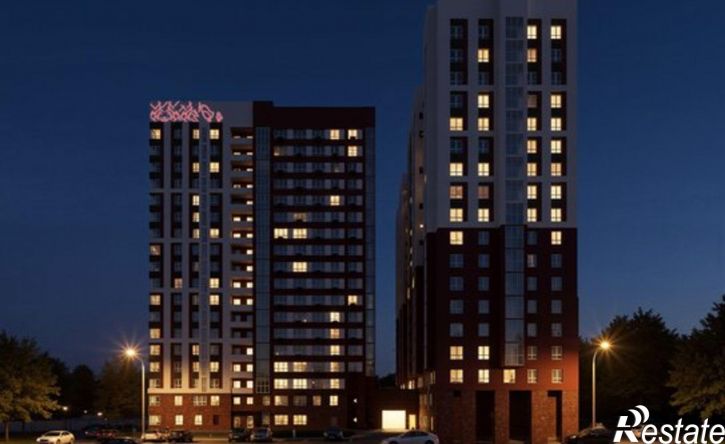 2-комн квартира в новом доме улица Джамбула (Джабаева), 79,  д. 79