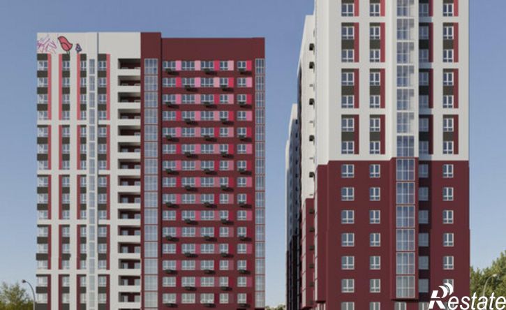 2-комн квартира в новом доме улица Джамбула (Джабаева), 79,  д. 79