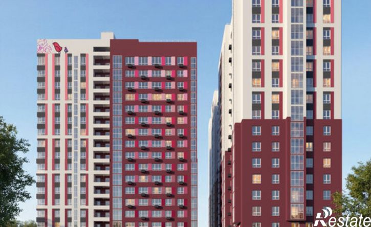 2-комн квартира в новом доме ул Джамбула (Джабаева), 83,  д. 83