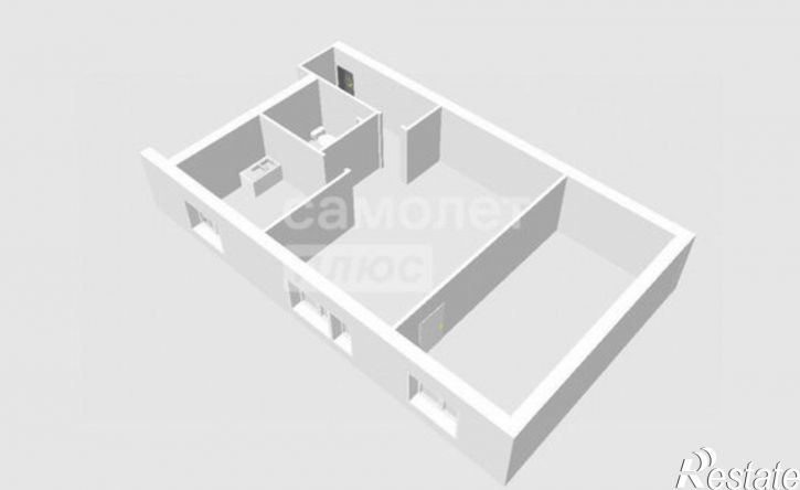 2-комн квартира Кирзаводская улица, 10,  д. 10