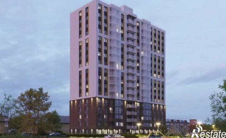 1-комн квартира в новом доме улица Луначарского, 8 к1,  д. 8 к1