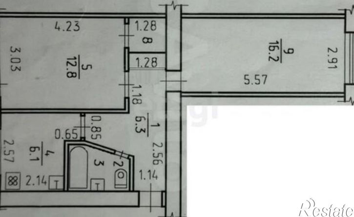 2-комн квартира улица 9 Января, 165,  д. 165