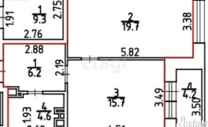 2-комн квартира улица Карла Маркса, 120 к1,  д. 120 к1
