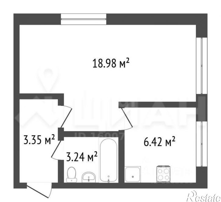 2-комн квартира улица Коммунаров, 220А,  д. 220А