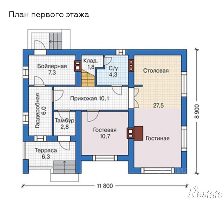 Коттедж/дом 2-я Ежевичная улица