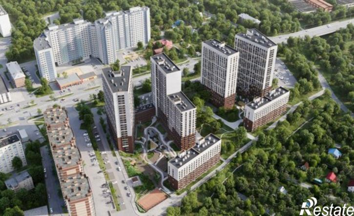 2-комн квартира в новом доме Ижевск, Клубная улица, 13Б
