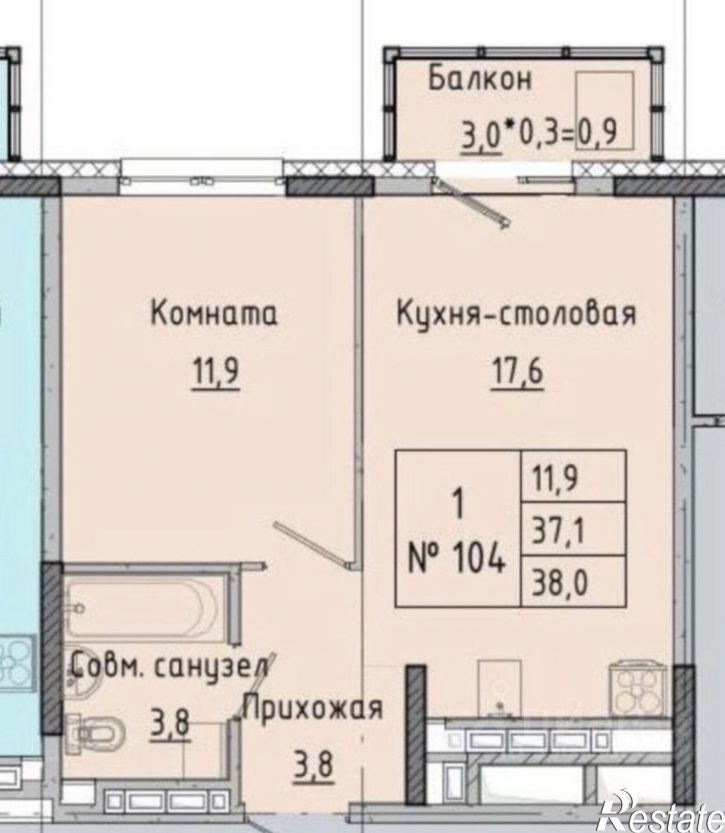 1-комн квартира Ижевск