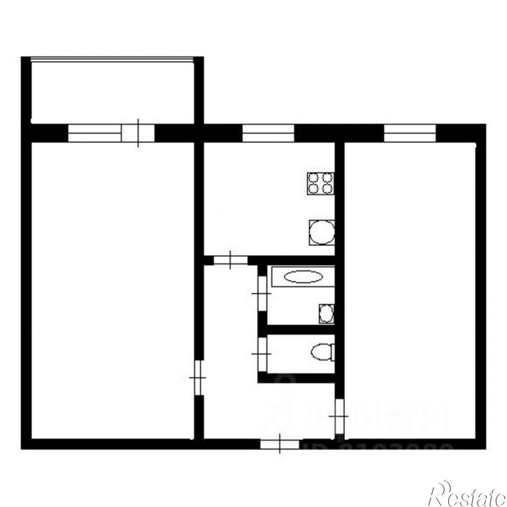 2-комн квартира улица Сабурова, 29,  д. 29