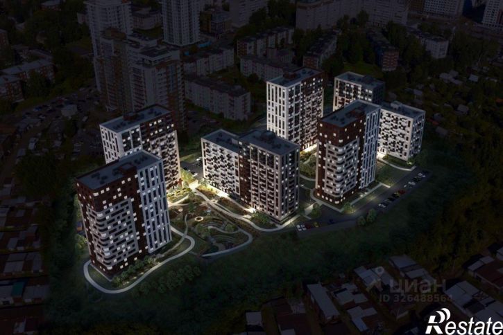 1-комн квартира в новом доме 9-я Подлесная улица, 11 к2,  д. 11 к2