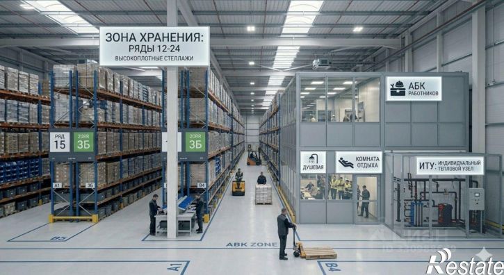 Производственное помещение улица Новоажимова, 27,  д. 27