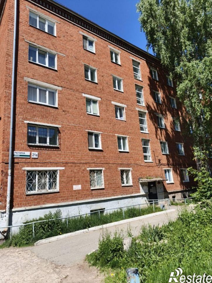 1-комн квартира улица Репина, 21А,  д. 21А