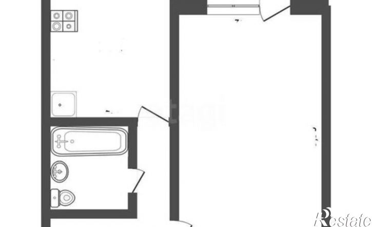 1-комн квартира улица Коммунаров, 224В,  д. 224В