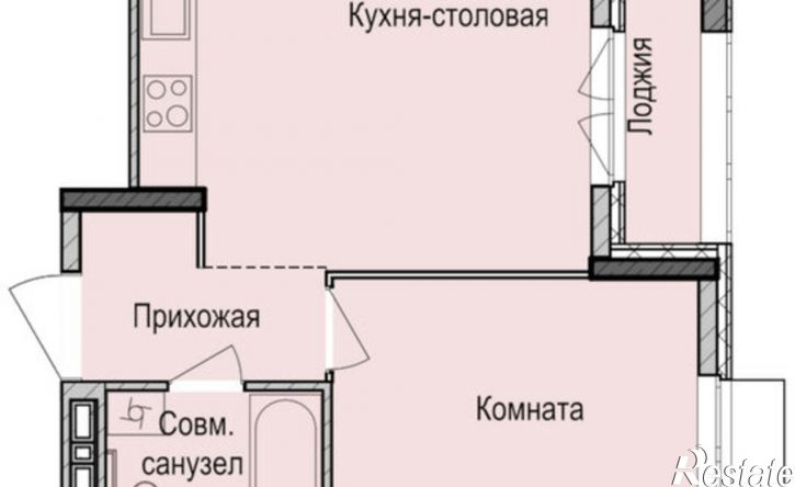 1-комн квартира в новом доме Ижевск, Карлутский жилой район, 3-й микрорайон, жилой комплекс Сканди