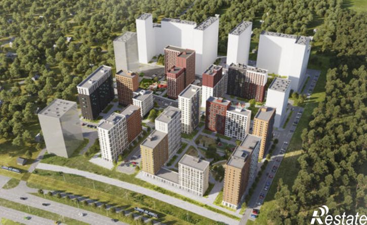 1-комн квартира в новом доме Ижевск, Карлутский жилой район, 3-й микрорайон, жилой комплекс Сканди