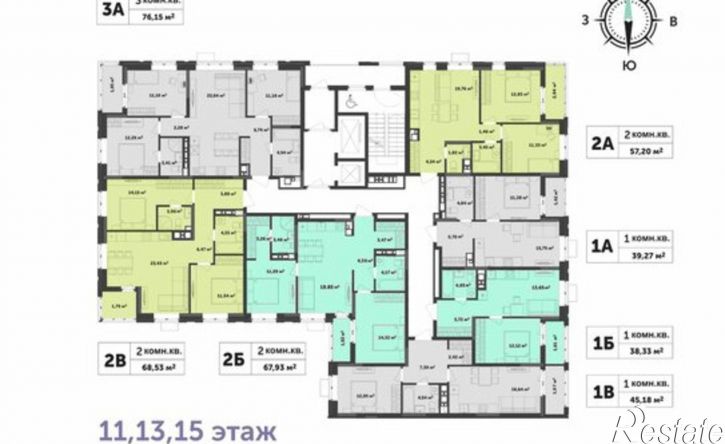 2-комн квартира в новом доме улица Академика Павлова, 33,  д. 33