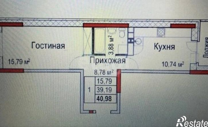 1-комн квартира Ижевск, улица Архитектора П.П. Берша, 29