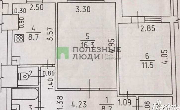 2-комн квартира Ижевск, улица Степана Разина, 60