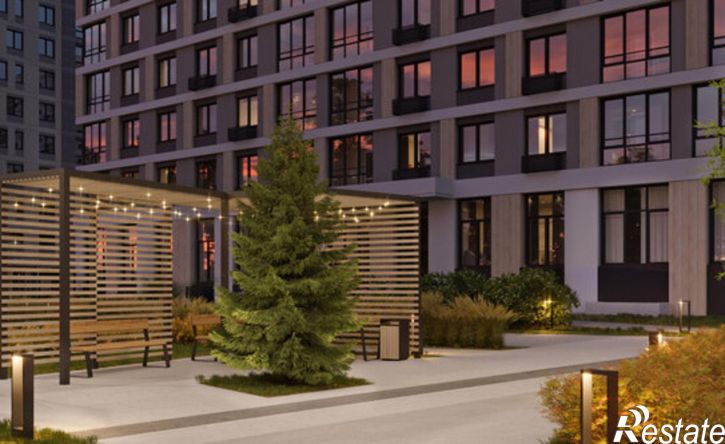 2-комн квартира в новом доме Ижевск, жилой район Автопроизводство, ЖК Норвежский лес, 17