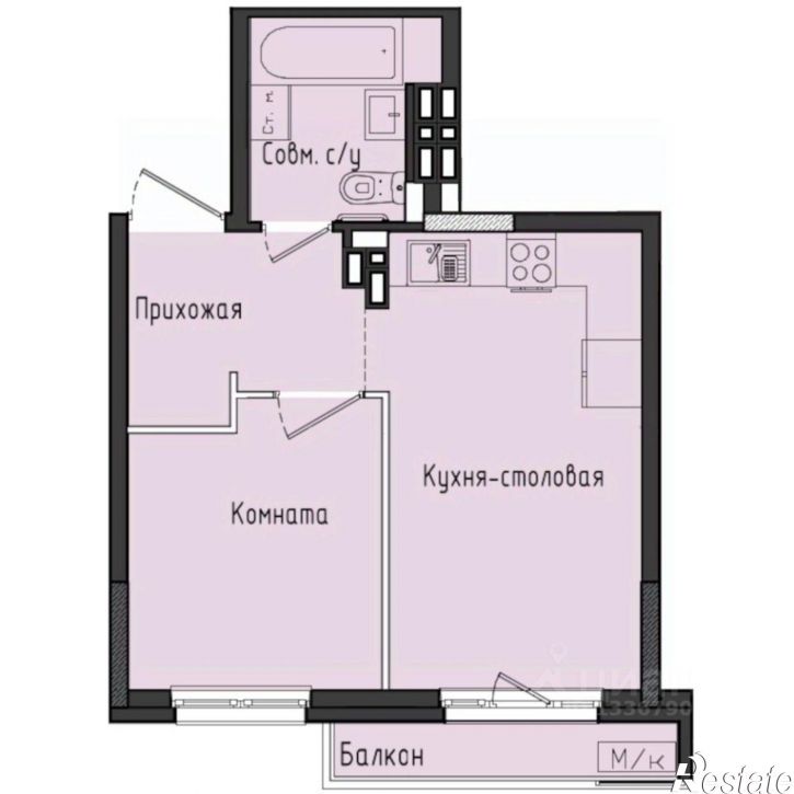 1-комн квартира в новом доме Ижевск
