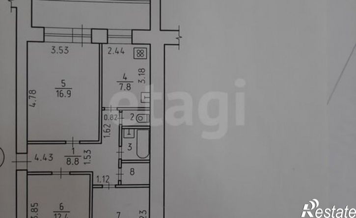 3-комн квартира Ижевск, Клубная улица, 42