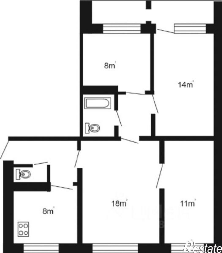 4-комн квартира Ижевск