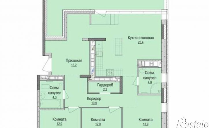 3-комн квартира Ижевск, Университетская улица, 6к1