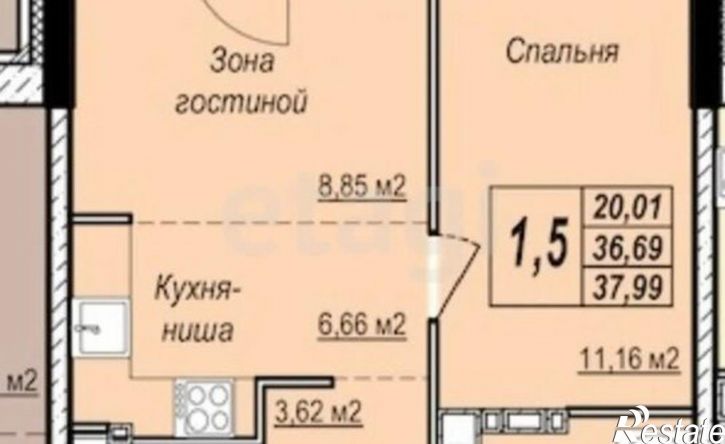 1-комн квартира Ижевск, Базарная площадь, 1
