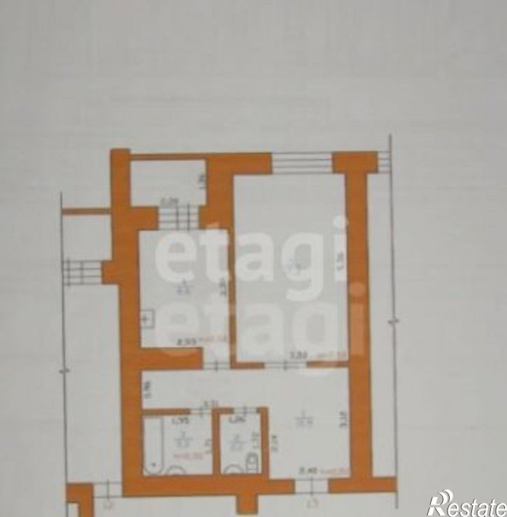 1-комн квартира улица Петрова, 47,  д. 47