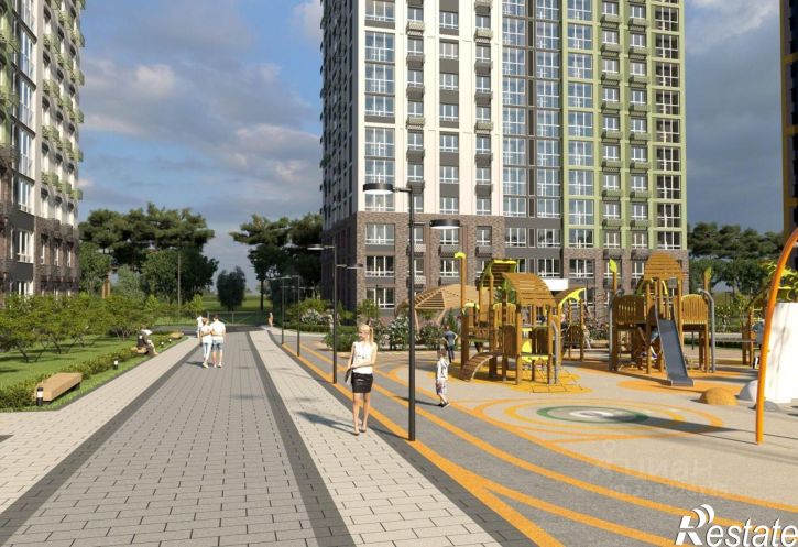 1-комн квартира в новом доме улица Баранова, 80,  д. 80