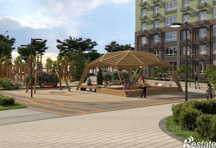 1-комн квартира в новом доме улица Баранова, 80,  д. 80