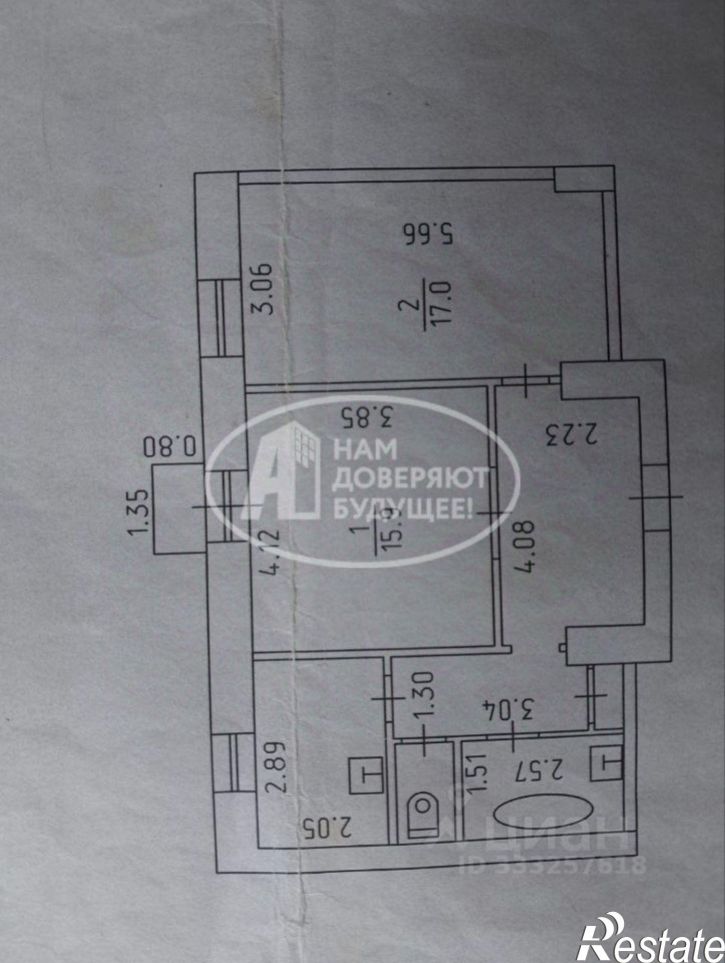 2-комн квартира улица Кирова, 41/20,  д. 41/20