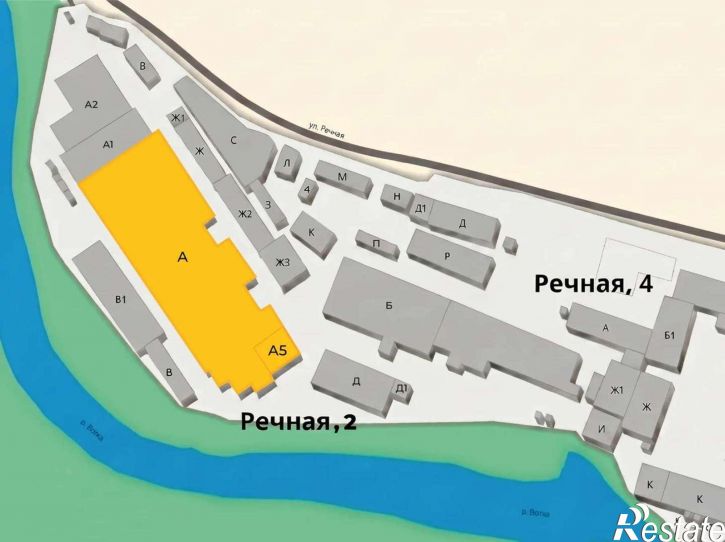 Производственное помещение Речная улица, 2