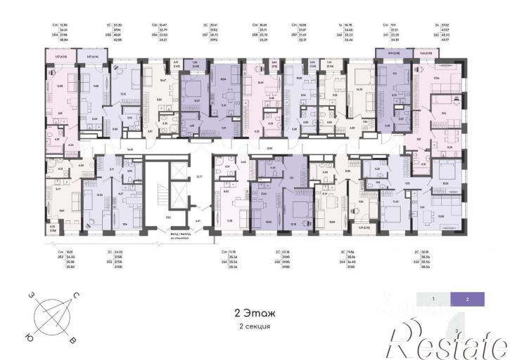 2-комн квартира в новом доме улица Джамбула (Джабаева), 89,  д. 89