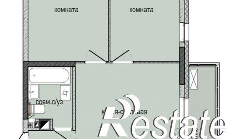 2-комн квартира в новом доме улица 10 лет Октября, 70 к2,  д. 70 к2