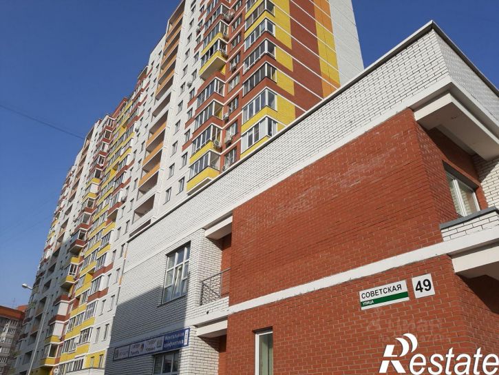 1-комн квартира Советская улица, 49,  д. 49